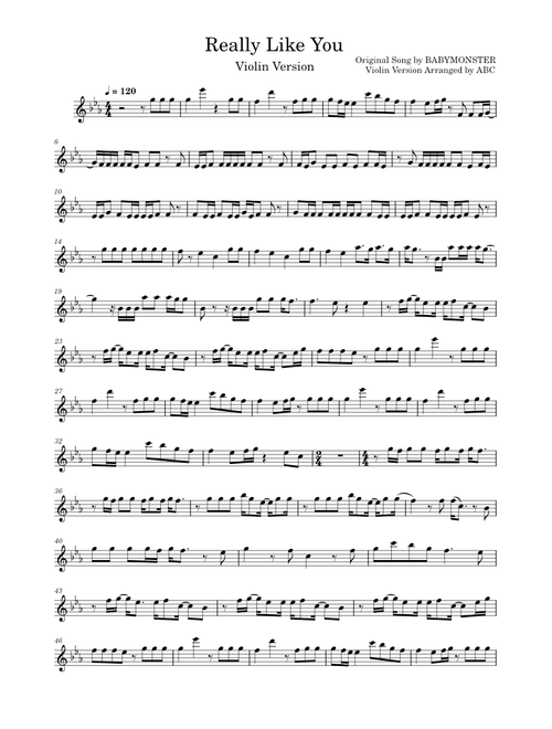 Really Like You – BABYMONSTER (Violin Version)