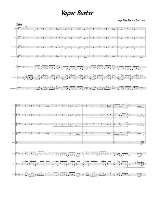 Vapor Buster — DELTARUNE Chapters 3+4 || Arrangement