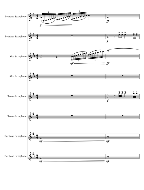 EVA-02 Saxophone octet – noahsass1