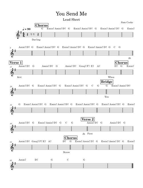 You send me – Sam Cooke