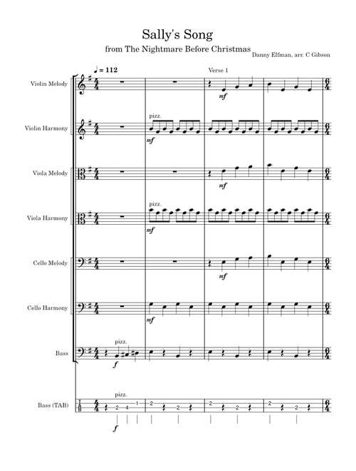 Sally's Song Mixed