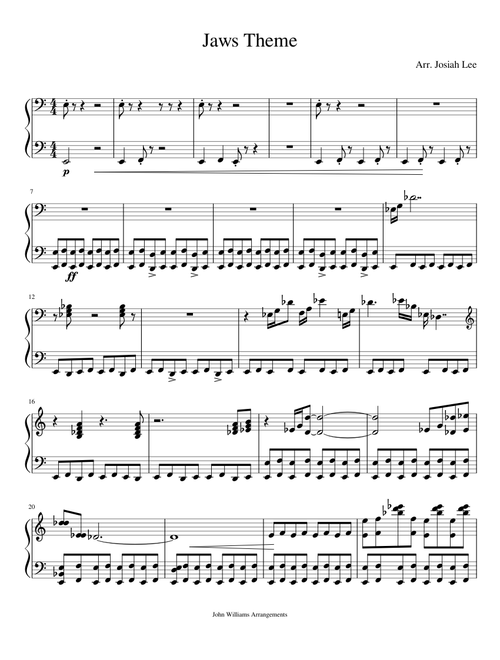 Jaws Theme