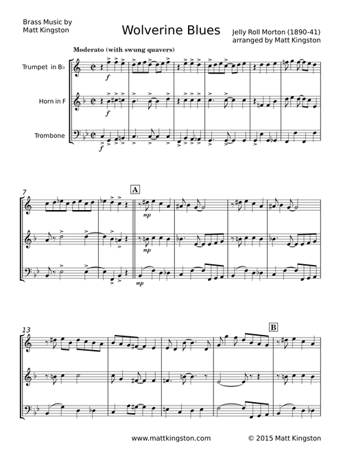 Wolverine Blues - Jelly Roll Morton