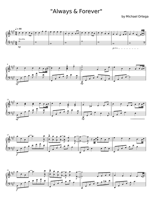 Always & Forever - Michael Ortega