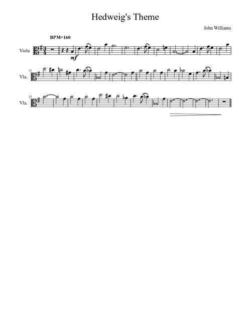 Hedweig's Theme