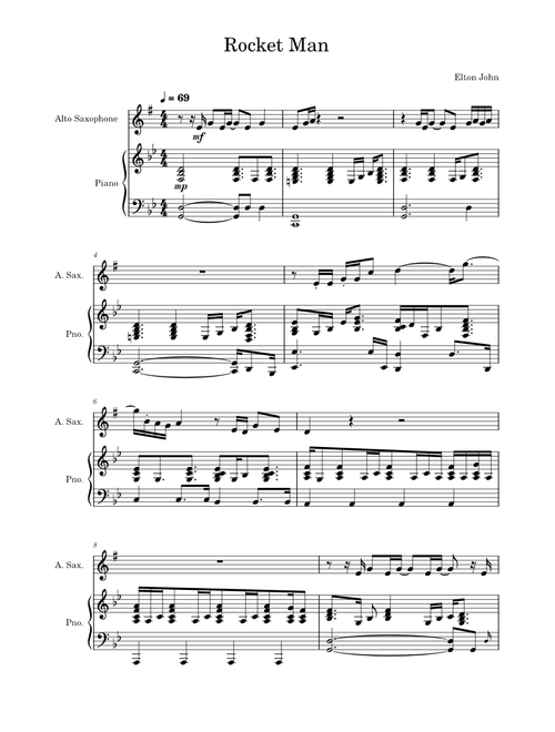 Rocket Man – Elton John