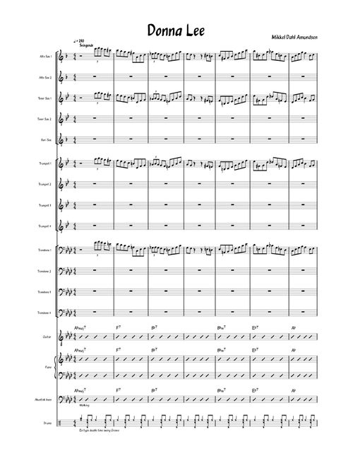 Donna lee – Charlie Parker