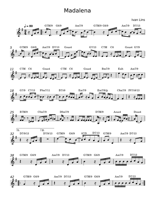 Madalena - Ivan Lins