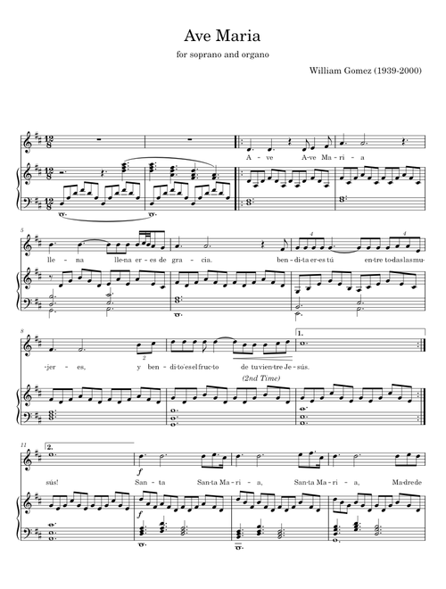 Ave maria - William Gomez