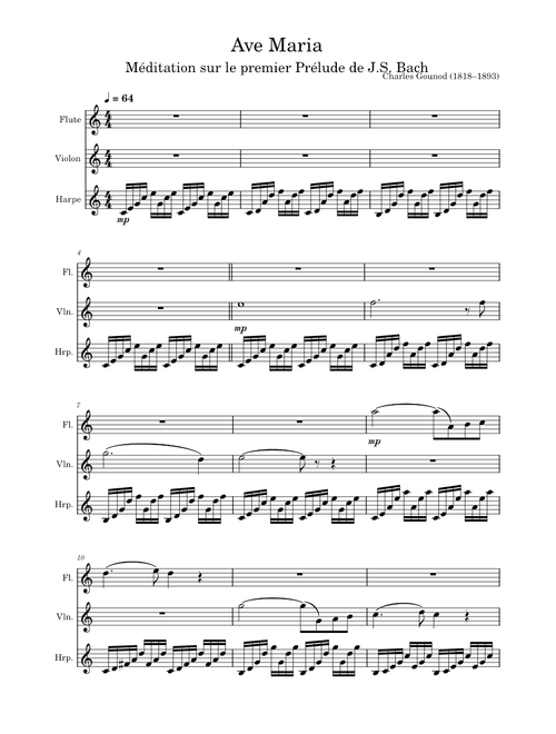 Ave Maria - Gounod/Bach
