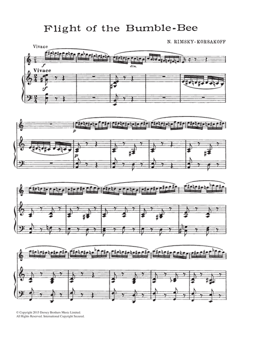 The Flight Of The Bumblebee (from The Tale Of Tsar Saltan) - Nikolai Rimsky-Korsakov (Flute Solo)