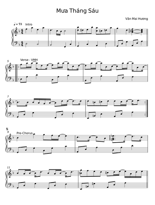 MƯA THÁNG SÁU - Văn Mai Hương
