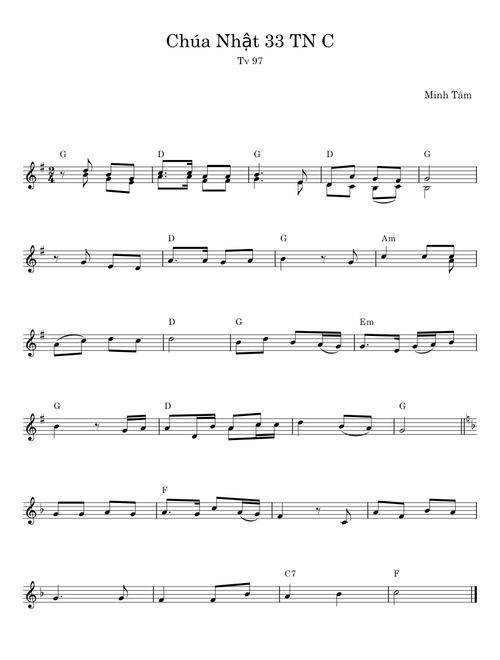 Chúa nhật - Khánh Linh / Vũ Minh Tâm
