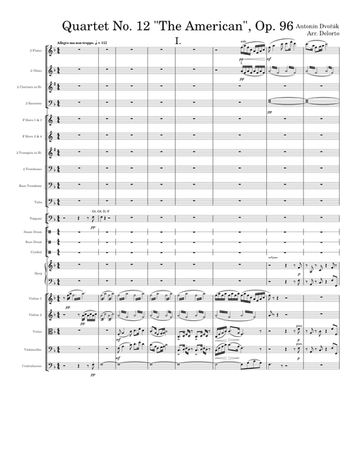 String Quartet No. 12, op. 96 – Antonín Dvořák