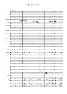 Free Traditional Hebrew Melody sheet music | Download PDF or print