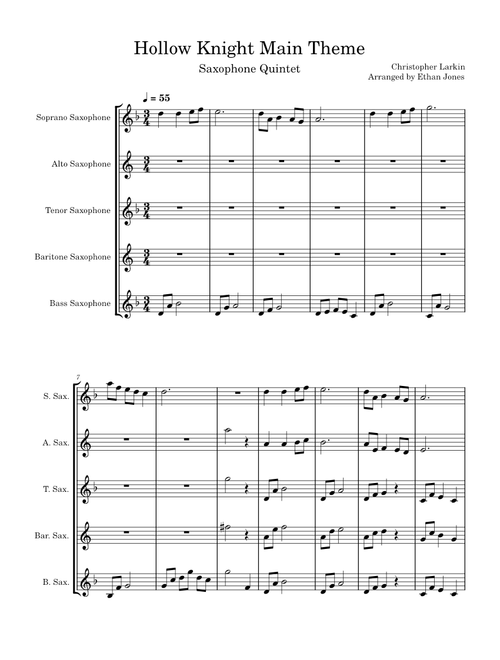 Hollow Knight Main Theme – Christopher Larkin