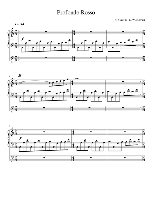 Profondo Rosso - Armonia e Improvvisazione