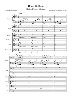Bone Bottom – Hollow Knight: Silksong Sheet Music for Piano (Solo ...