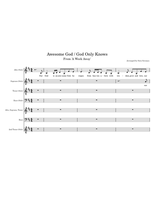 Awesome God / God Only Knows (Campfire Medley) – Kevin Quinn, The Cast Of Netflix's Film A Week Away