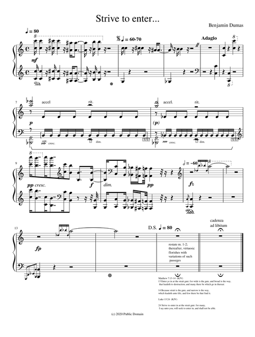 Strive to enter...