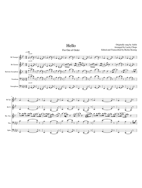 Hello by Adele