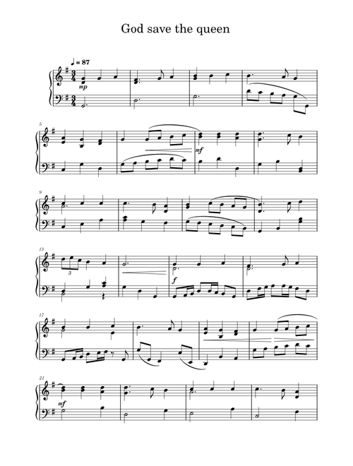 God Save the Queen – Misc Traditional