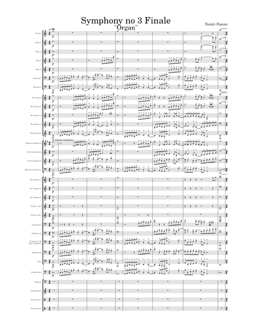 Symphony No.3, Op.78 – Camille Saint-Saëns