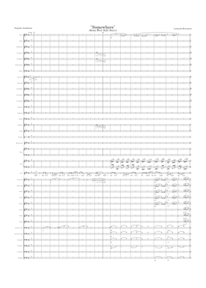 West side story – Leonard Bernstein West Side Story Medley Sheet