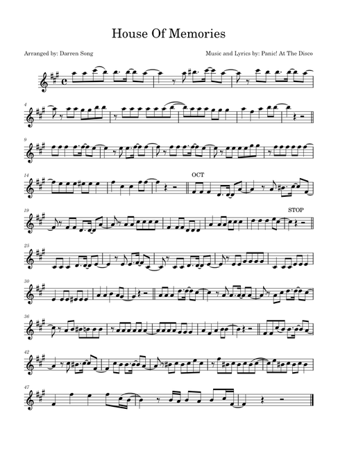 House Of Memories – For Violin With Looper
