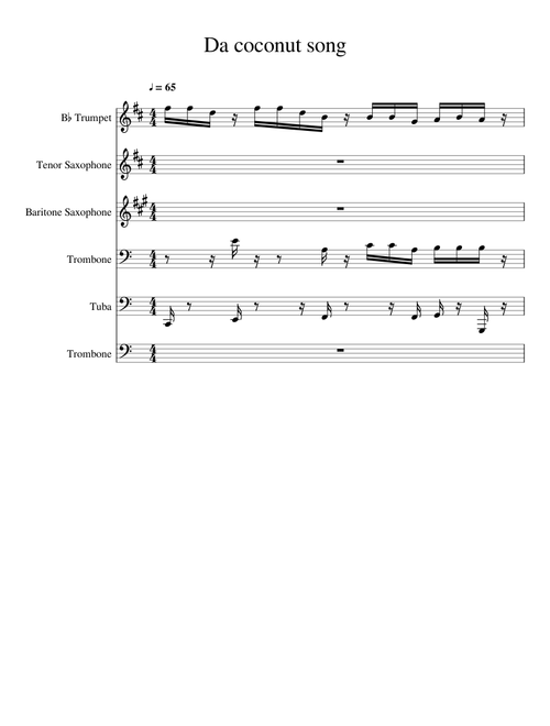 Da coconut song