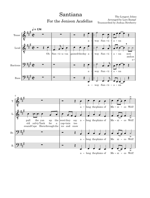 Santiana – The Longest Johns