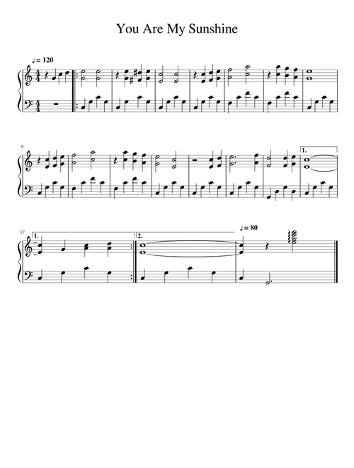 You Are My Sunshine