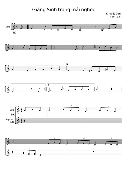 Giáng Sinh trong mái nghèo - Khuyết Danh