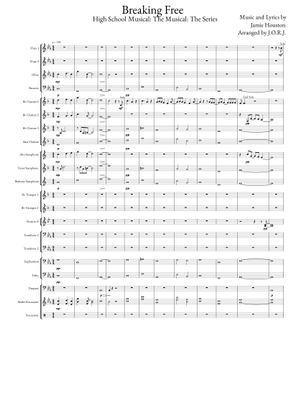 Breaking Free from High School Musical Sheet Music for Piano, Vocals ...