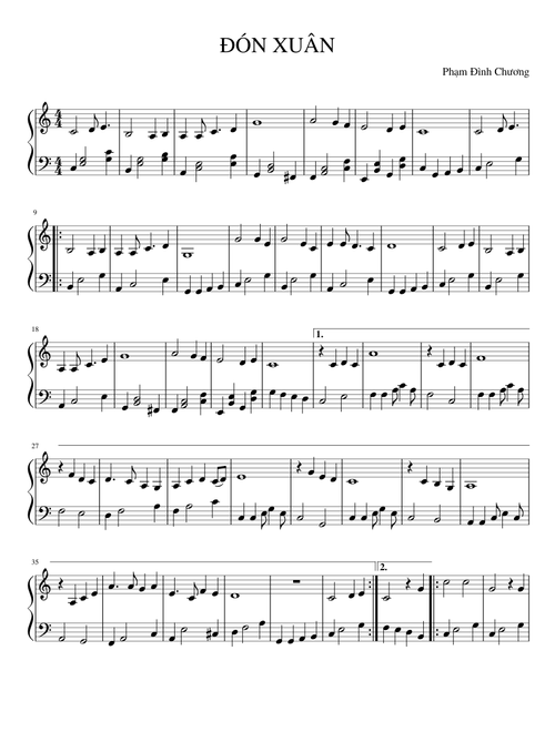 DON XUAN Piano