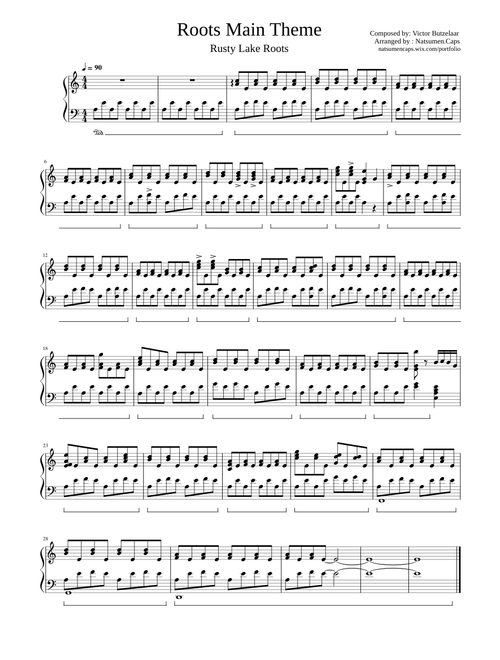 Roots Main Theme (Rusty Lake Roots)