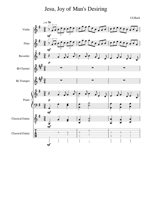 Jesu, Joy of Man's Desiring