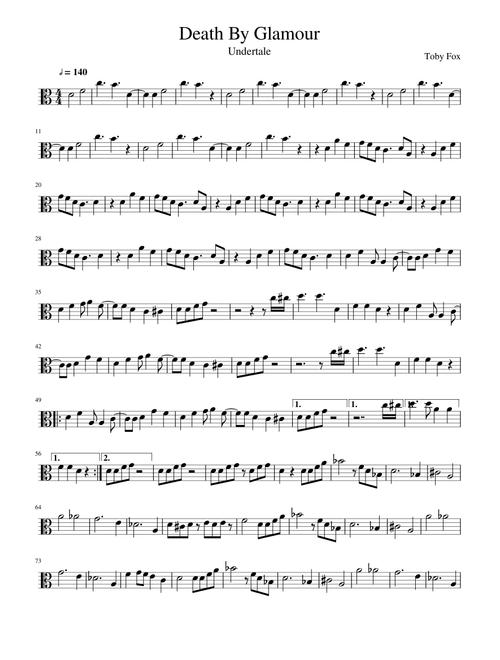 Death By Glamour Viola
