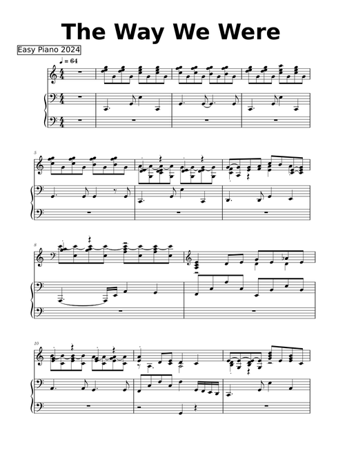 The way we were – Barbra Streisand