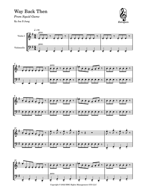 Way Back Then (Arr. Estreguin) - Jaeil Jung (Instrumental Duet)
