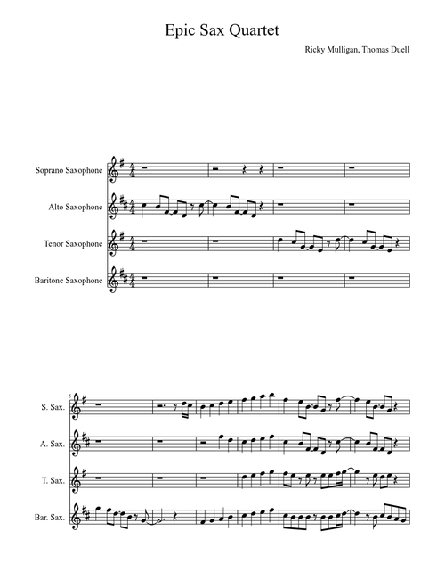 Epic Sax Quartet