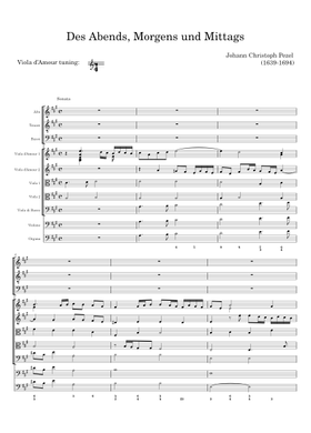 Free Johann Christoph Pezel sheet music | Download PDF or print on