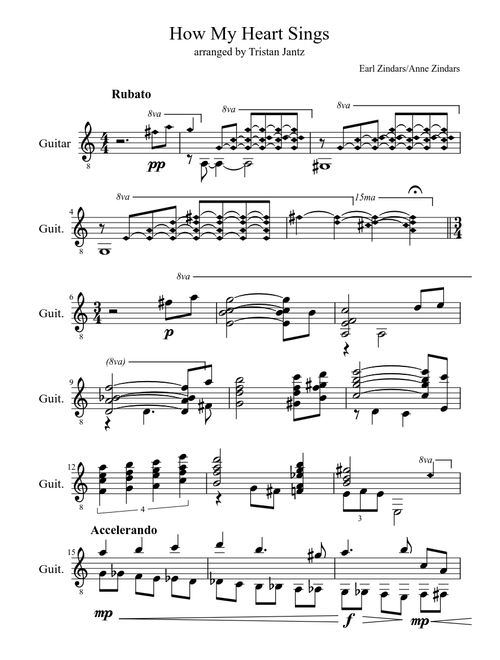 How My Heart Sings