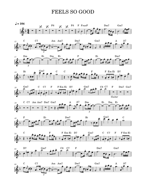 FEELS SO GOOD -  Chuck Mangione