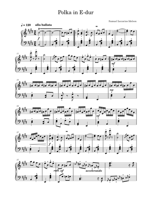Polka in E – sa.su