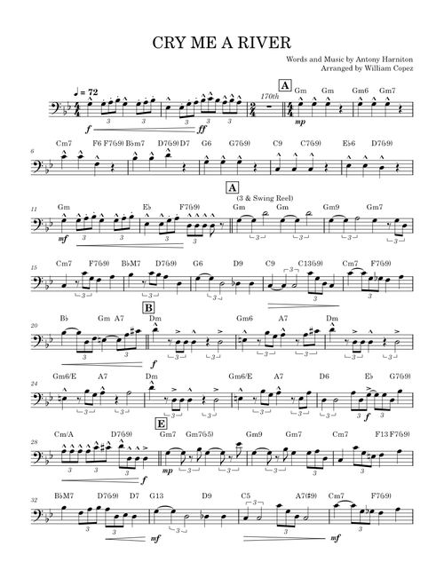 Cry me a river – Arthur Hamilton