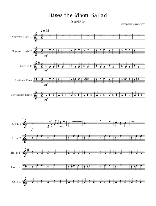 Rises the Moon – liana flores