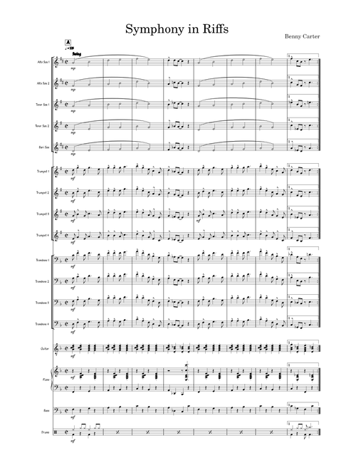 Symphony in Riffs (improved solos)