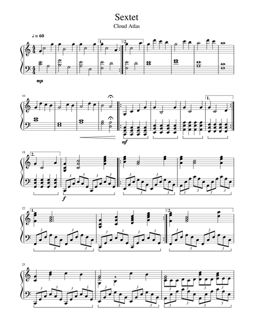 Sextet - Cloud Atlas