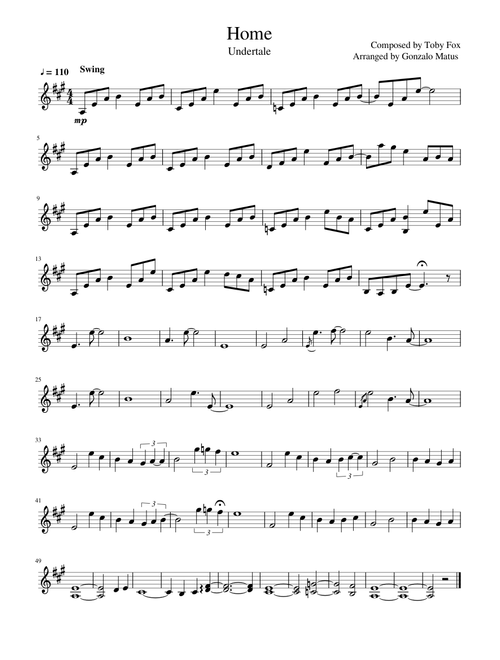 Home - Violin Solo